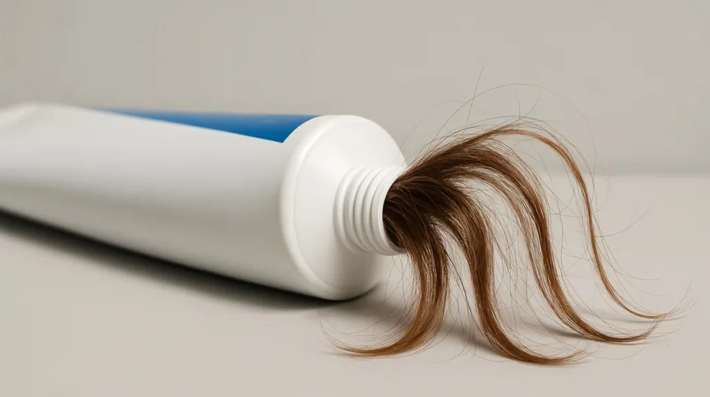 Tandpasta gemaakt van menselijk haar: zou tandbederf tegengaan